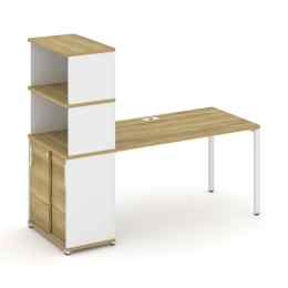 Стол рабочий Concept CN.SP-243 Металл белый